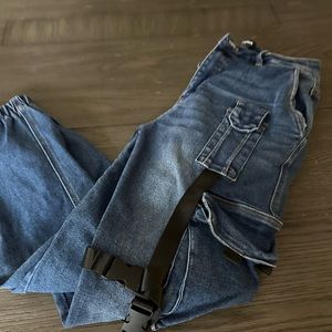 Fashion Nova Cargo Jeans